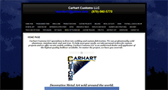 Desktop Screenshot of carhartcustoms.com